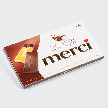 Горький шоколад merci
