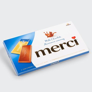 Молочный шоколад merci