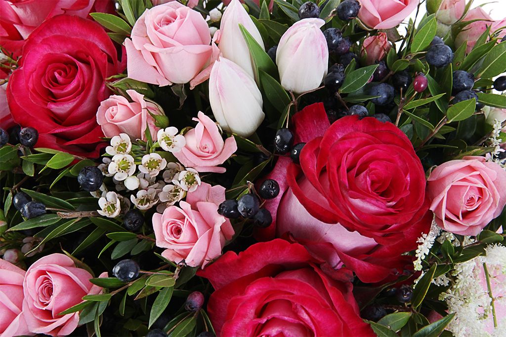 Букет Сердце поэта в коробке