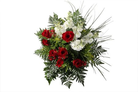 Букет Красная линия в коробке