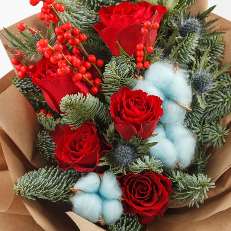 Букет Морозная дымка