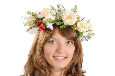 Свадебная диадема Адель