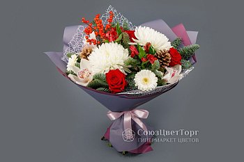 Букет Цветочная зима