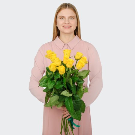 Букет 11 роз Илиос