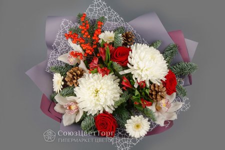 Букет Цветочная зима