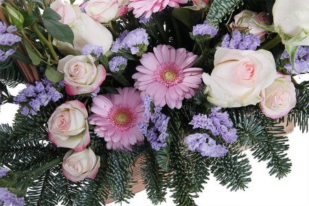 Букет В ожидании чуда в кашпо